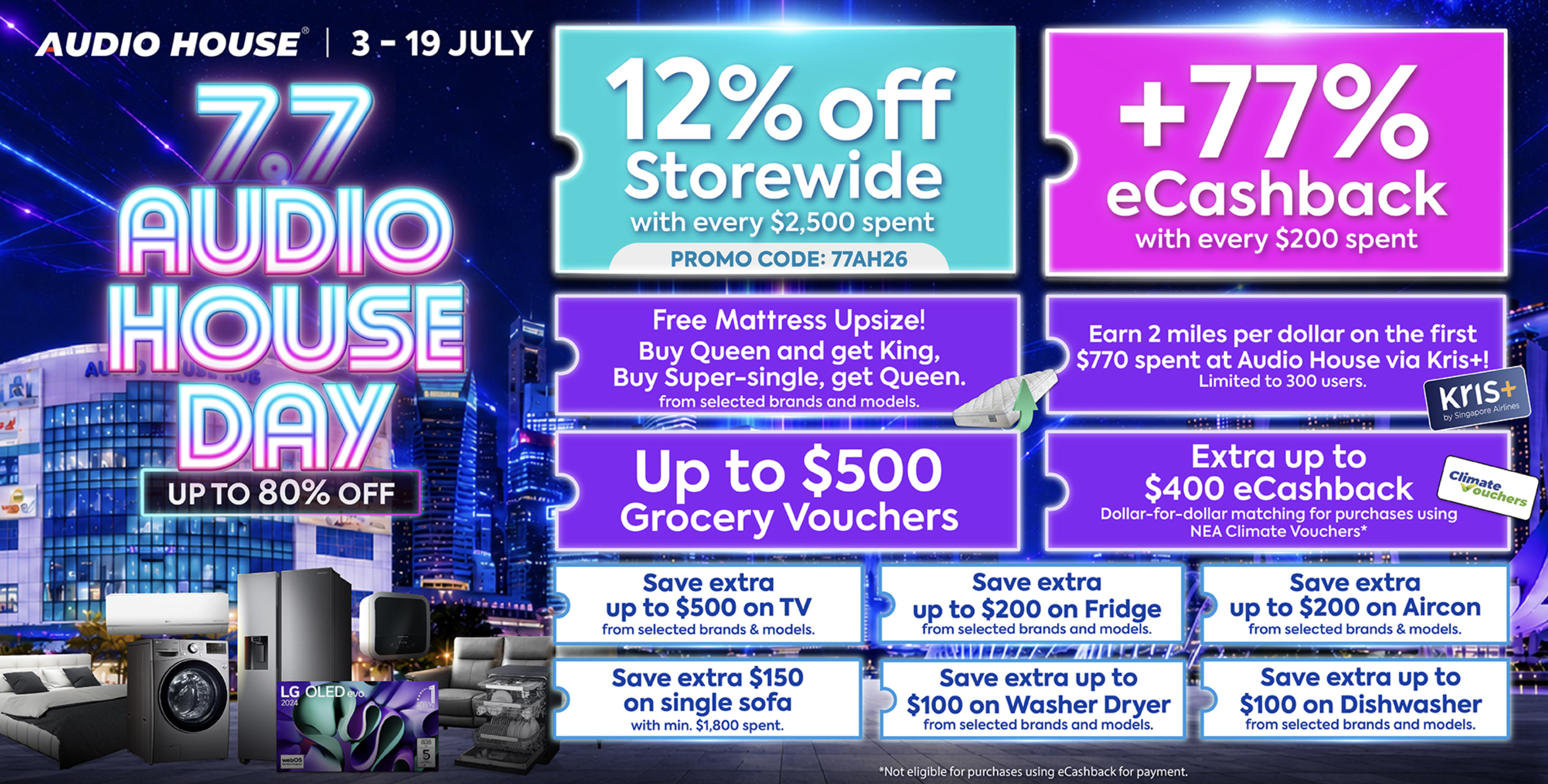 Audio House promotion advertisement